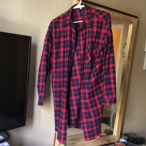 Flannel dress